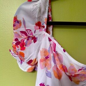 Cupshe nwt mini floral dress